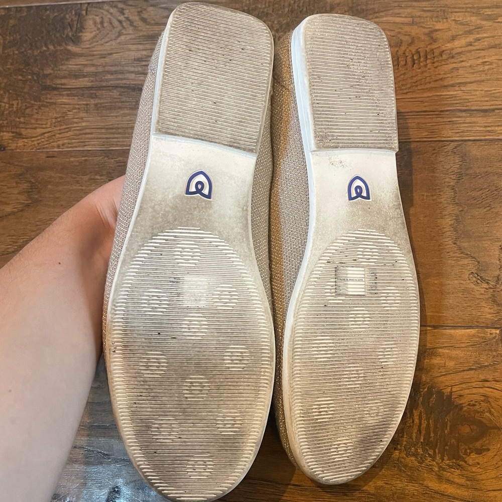 Rothy’s Boat Shoe Shimmery Sand - Picture 6 of 6
